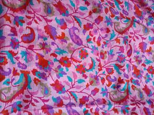 Pink And Purple Saree