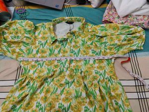 Floral Print Shirt Dress