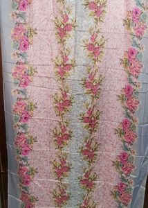 Pink Floral Pakistani suit