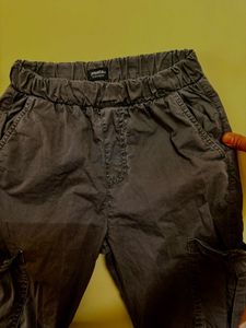 Cargo Pants - Black for boys