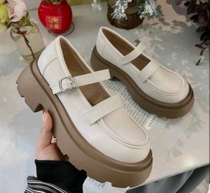 Chunky Platform Mary Jane Shoes