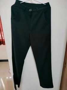 Black korean Pants Full length