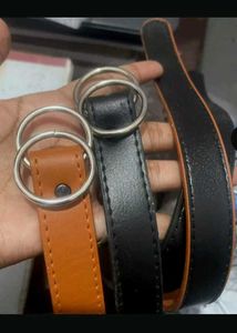 Stylish Double Ring Belts (Set of 2)