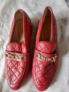 Lounge Grey Mallet Loafers Shoe size (red)