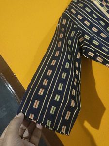 Striped Patterned Tunic Dress