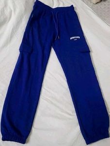 Blue Bonkers Corner Cargo Joggers