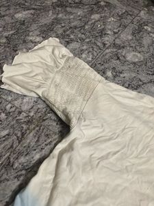 white stylish top
