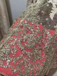 Stunning Yellow Embroidered Lehenga Choli