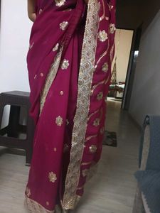 Beautiful Embroidered Saree