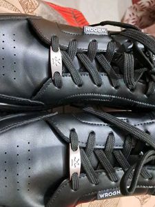 WROGN Black leather Sneakers