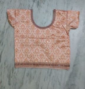 Elegant Heavy Peach Lehenga Choli Set