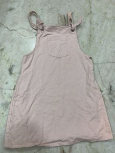 Pink Pinafore Dress