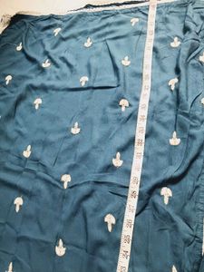 Blue Embroidered Kurta Set with Pants