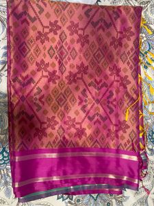 Pochampalli  silk Saree n bag