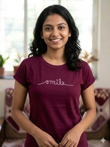 Comfy "Smile" Graphic Tee