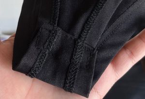 Black Square Neck Bodysuit