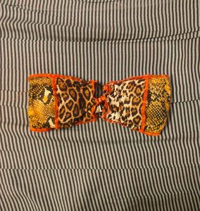 Animal Print Bikini Top