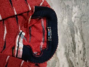 Red Striped Sweater