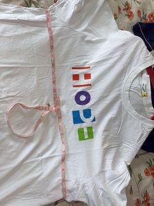White 'Hope' Graphic T-Shirt