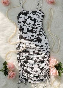 Trendy Animal Print Bodycon Dress