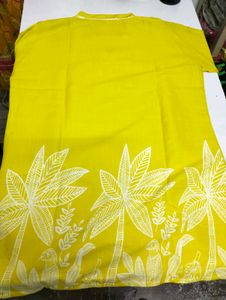 Neon Yellow Designer Coord Set