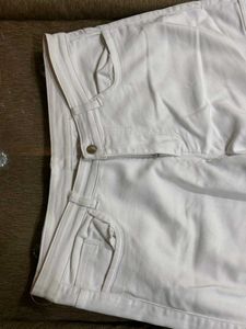 Trendy Low-Waist White Cargo Pants | Relaxed Fit 6