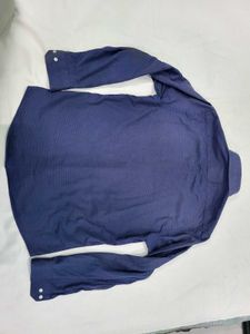 Raymond Blue Textured Formal Shirt
