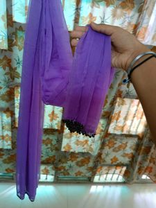 Beautiful Purple Dupatto