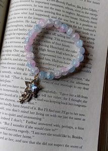 Pastel Beaded Bracelet with Star Charm