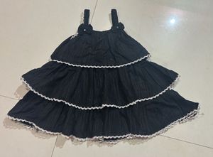 Black Tiered Dress