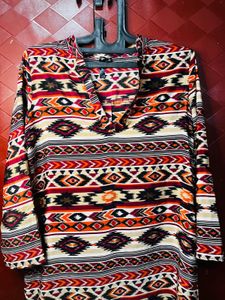 Boho Print Kurta