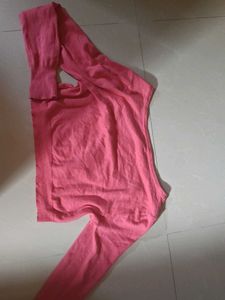 Pink Knit Cardigan