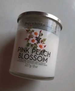 Pink Peach Blossom💐🍑Candle By BathandBodyWorks