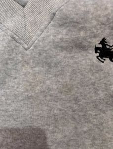 Grey Sweatshirt and Pants Set