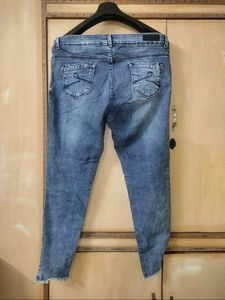Recap Women Blue Skinny Fit Jeans | Waist 34 inch