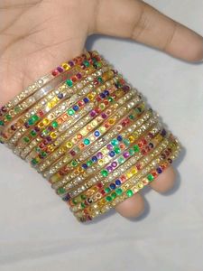Multi Colour Chudi Set