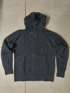 MUJI Gray Full-Zip Hoodie