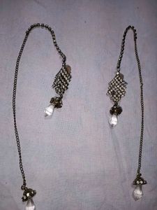 Combo 2 Elegant Dangle Earrings Set
