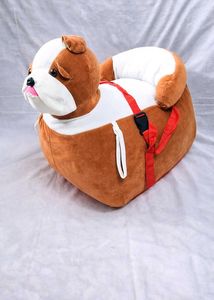 Plush Baby Sofa Seat Dog Shape Infant Support Chai