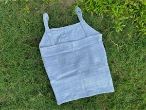 Grey Button Up Tank