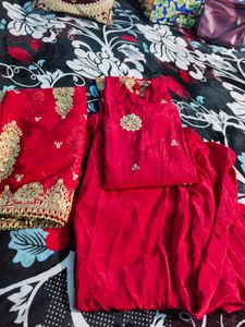 Women stylish kurta salwar set