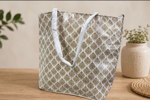 Elegant Brocade Tote Bag