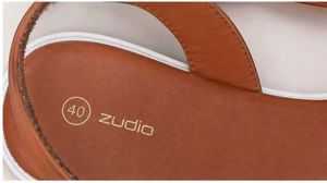 ZUDIO Brown Flat Sandals | Size 40