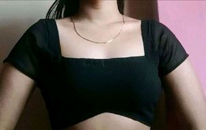 Backless Knotted Blouse Padded