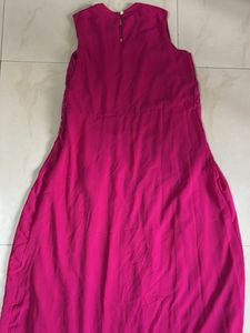 Stunning Pink Sleeveless Dress