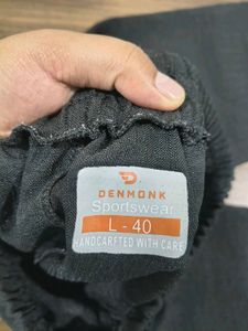 Men's Black Drawstring Pants