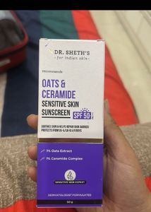 Dr. Sheth's Sensitive Skin Sunscreen SPF 50