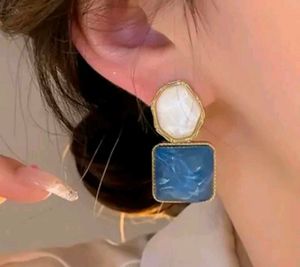 Stylish Geometric Drop Earrings