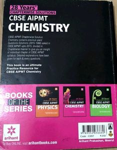 Arihant CBSE AIPMT Chemistry - 28 Years Solutions