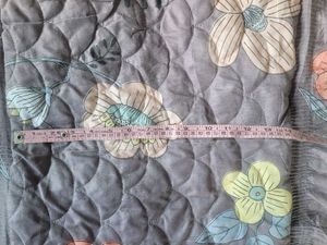 Floral Quilted Pillow Shams
